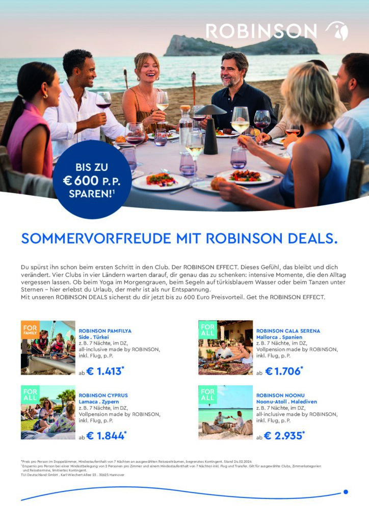 Best Ager + Seniorenreisen