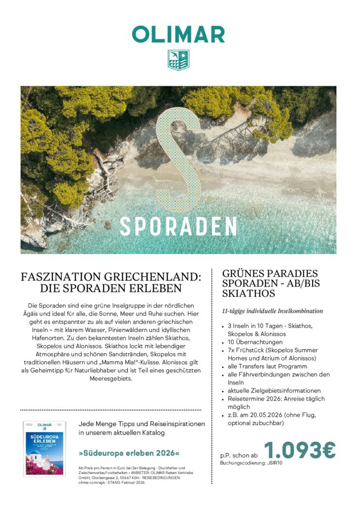 Best Ager + Seniorenreisen