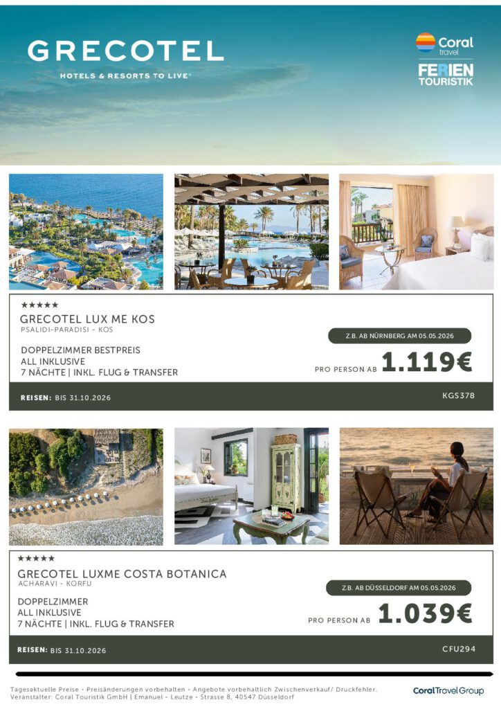 Best Ager + Seniorenreisen