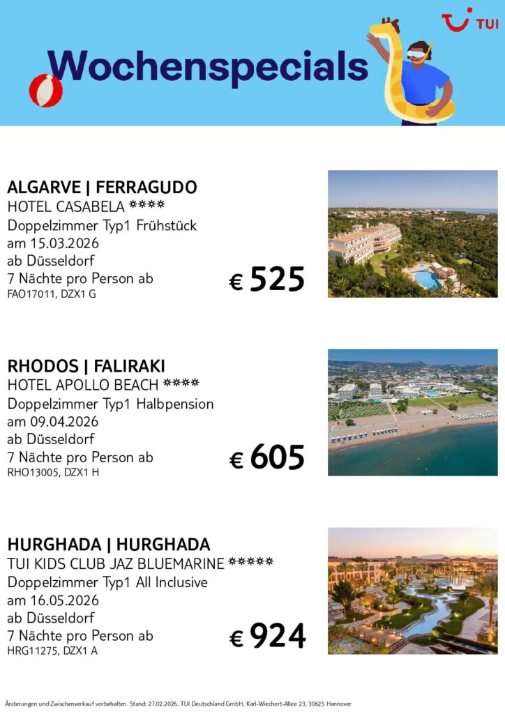 Best Ager + Seniorenreisen