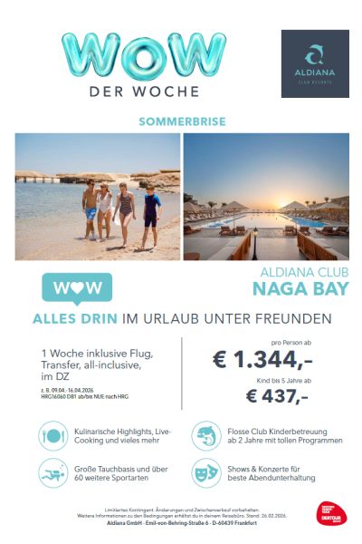 Best Ager + Seniorenreisen