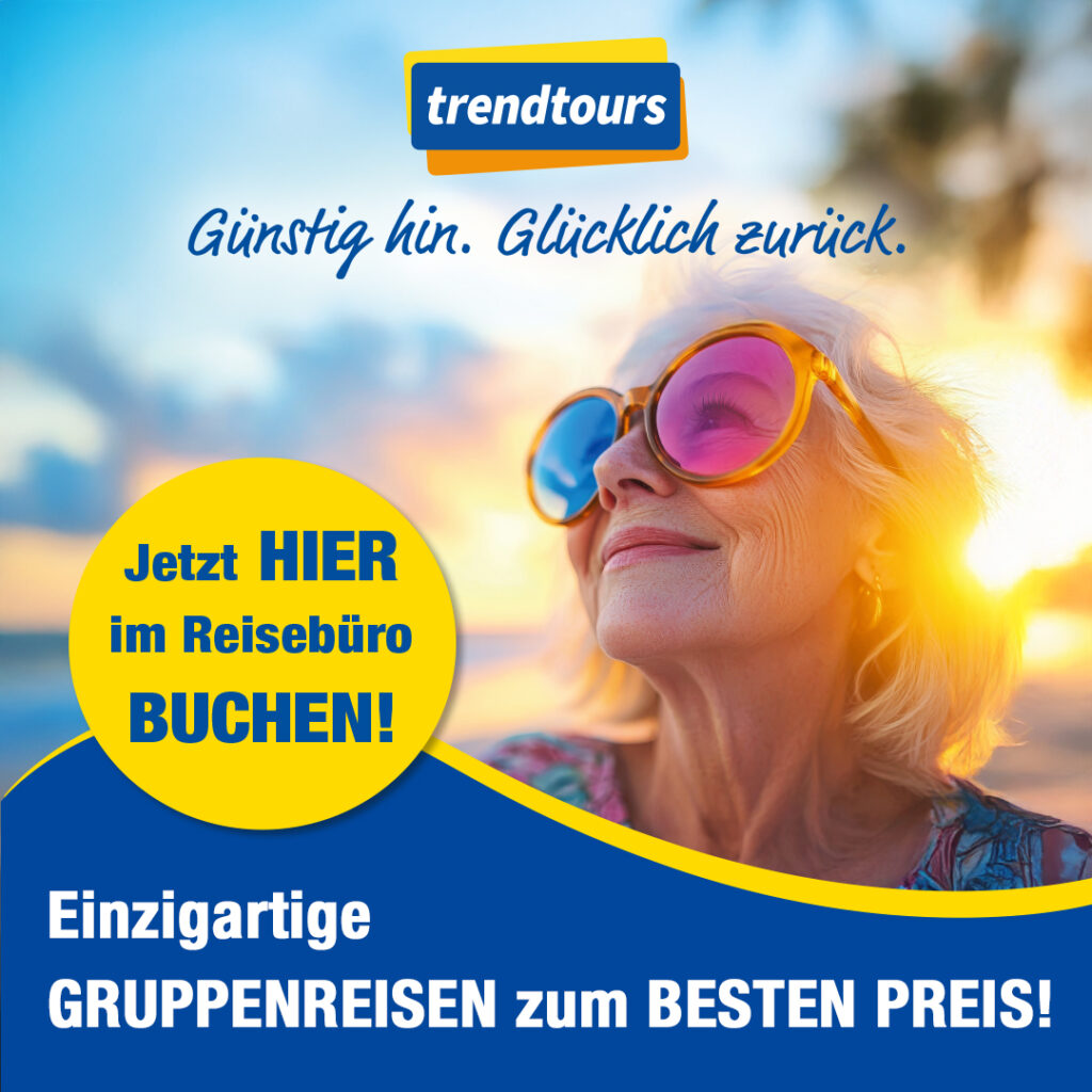 Best Ager + Seniorenreisen