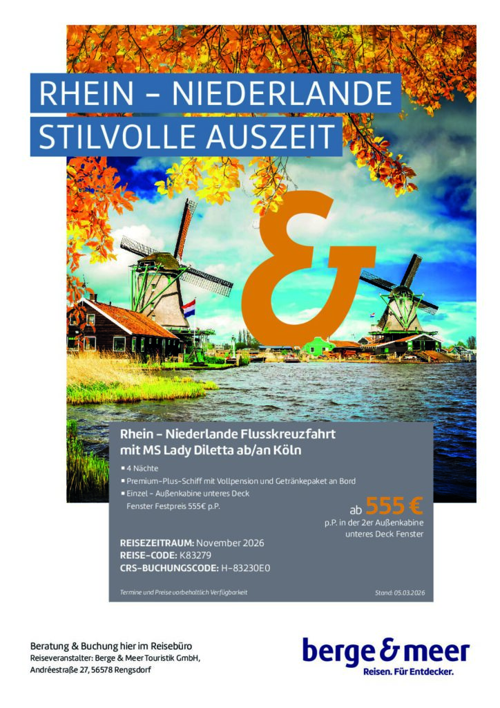 Best Ager + Seniorenreisen