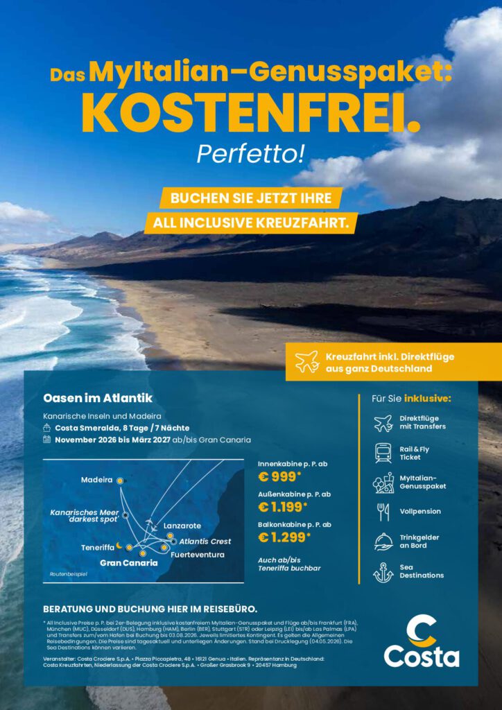 Best Ager + Seniorenreisen