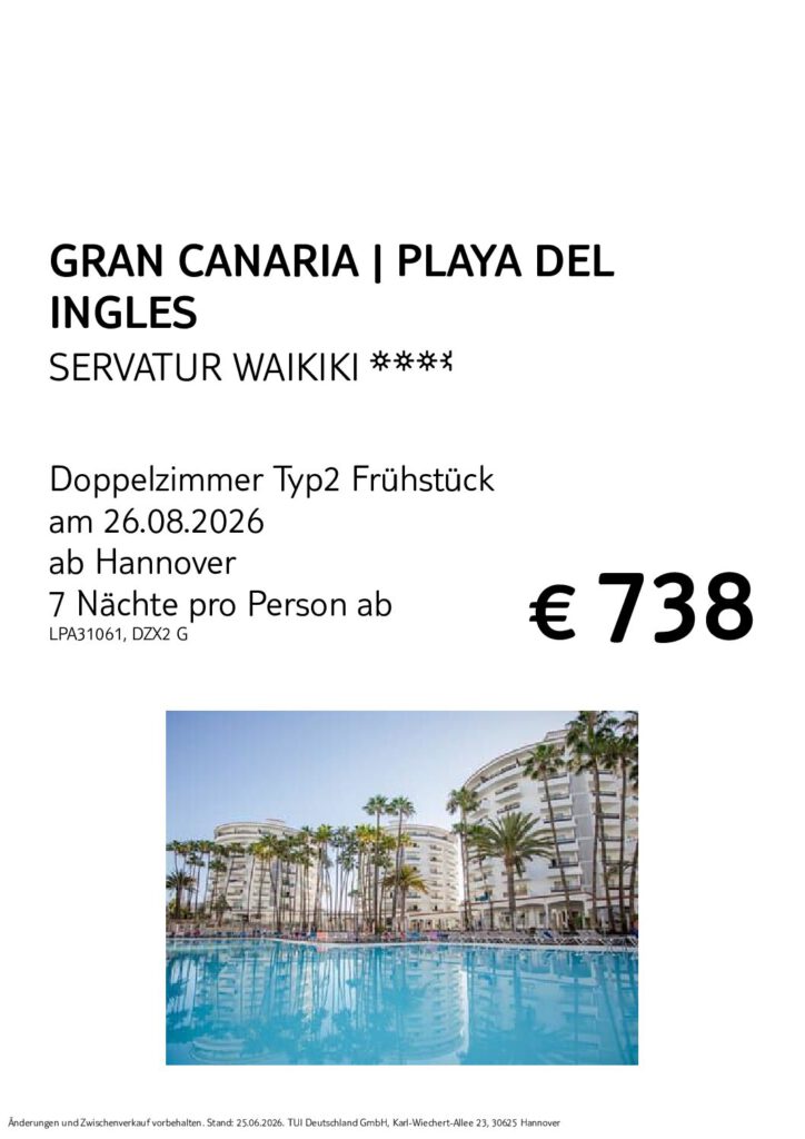 Best Ager + Seniorenreisen