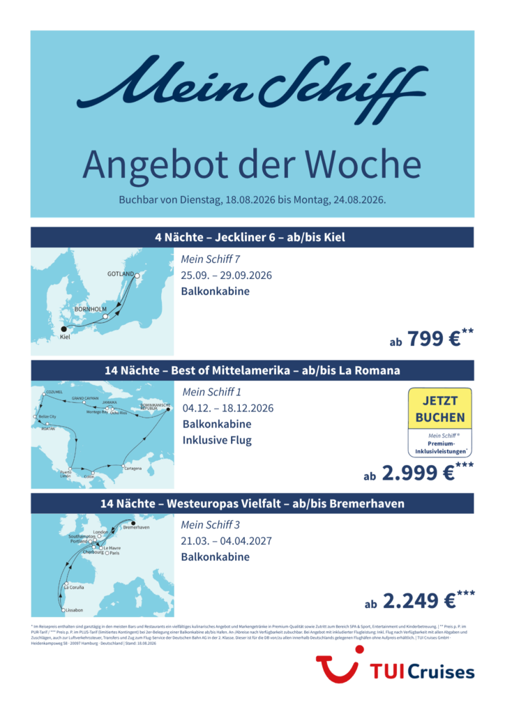 Best Ager + Seniorenreisen